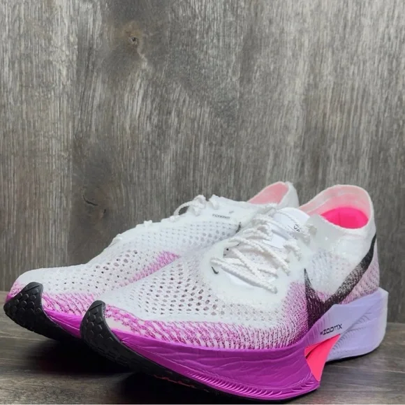 Nike ZoomX 🔥 Vaporfly Next% 3 White Vivid Purple DV4129-104 Men's Size 12 13 NEW - Picture 13 of 15